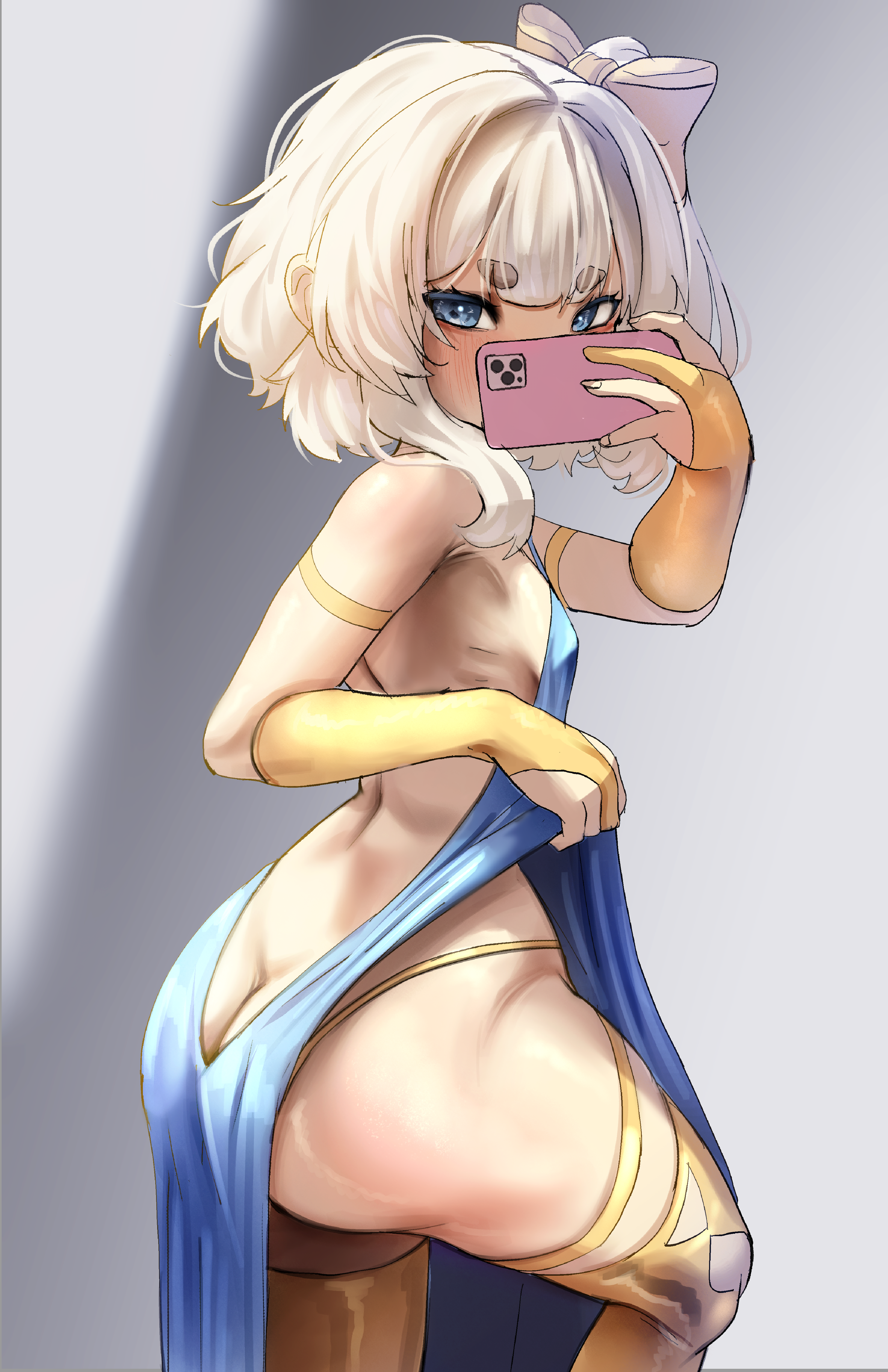 MariMari_EN Dress Mirror Selfie