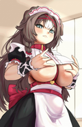 Bibi Biscuit Underboob